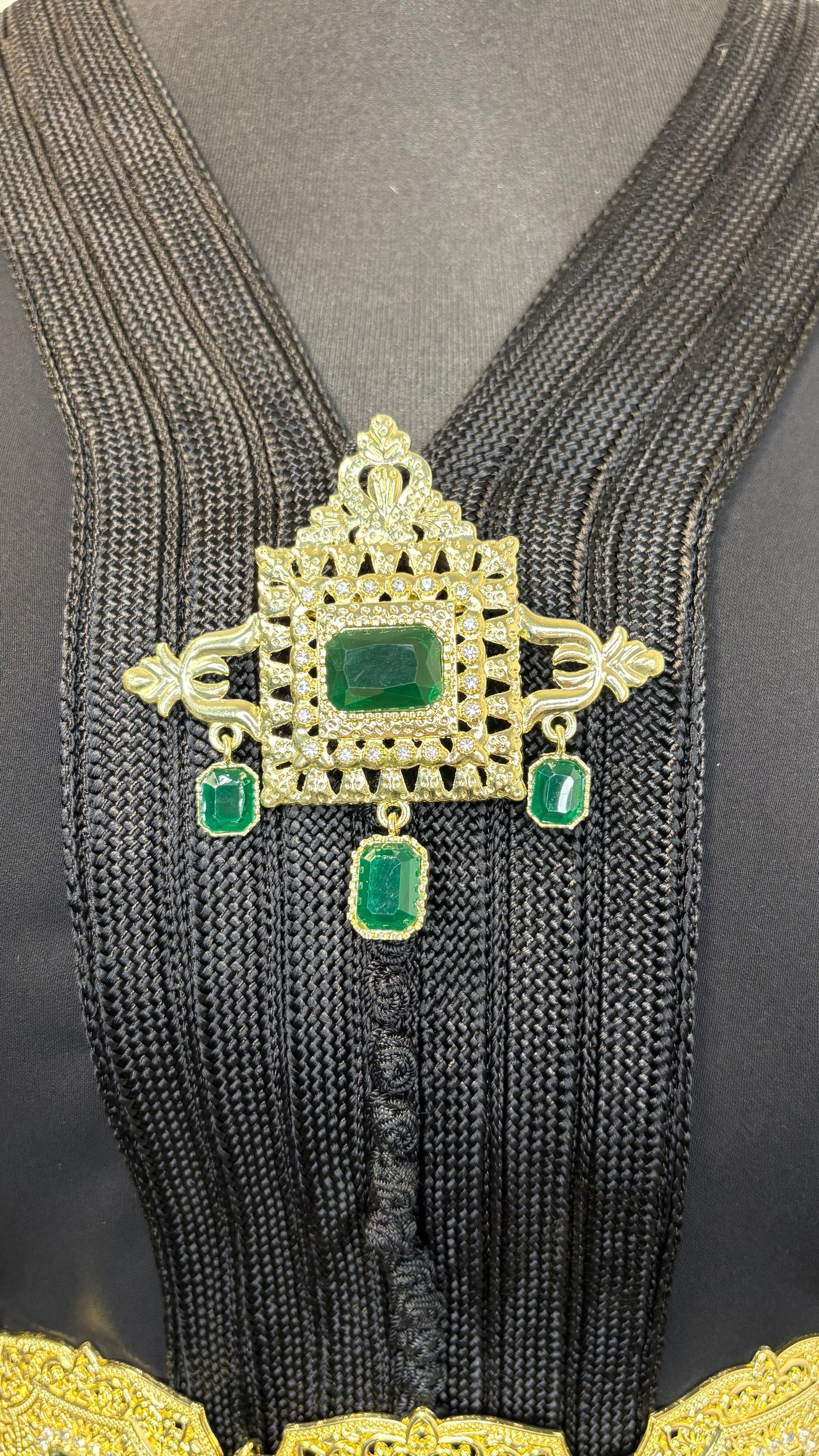 Broche Verte