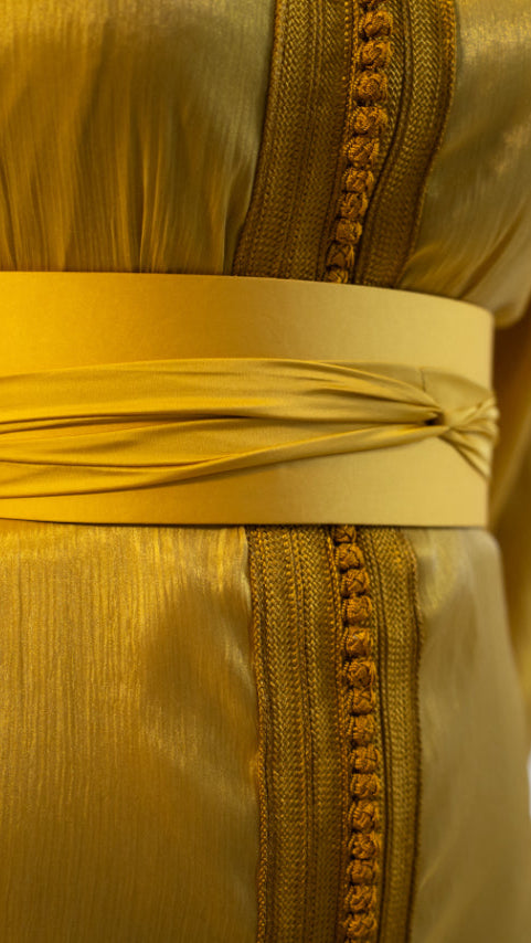 Takchita Organza Jaune