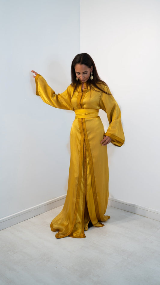 Takchita Organza Jaune