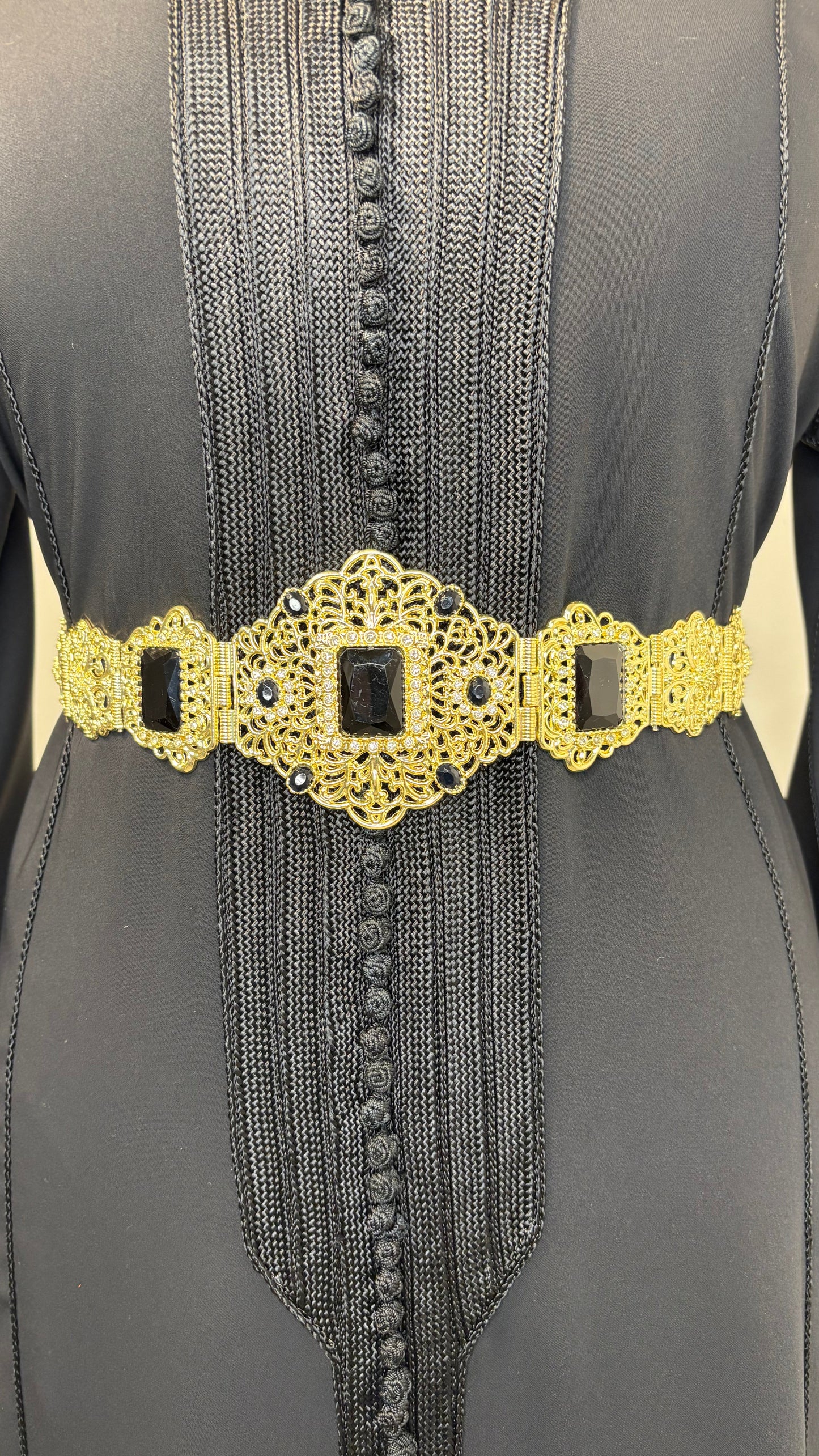 Ceinture Diamant Noir