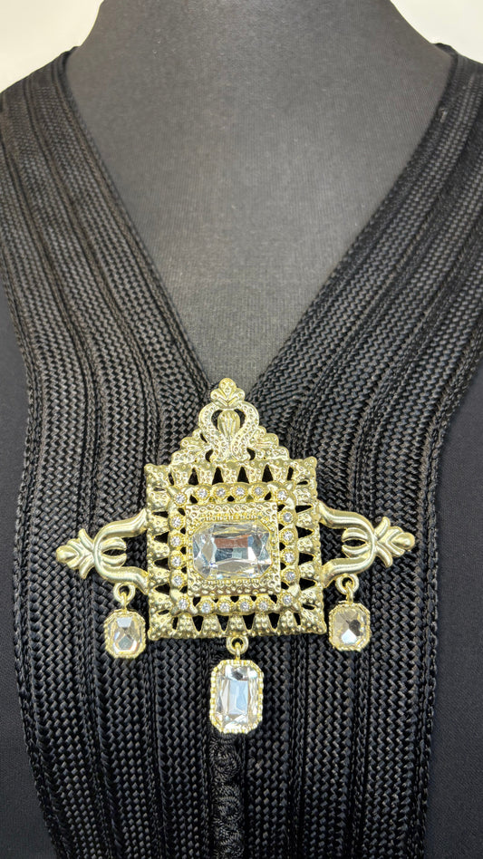 Broche Blanche