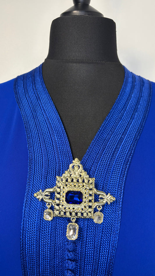 Broche Bleu